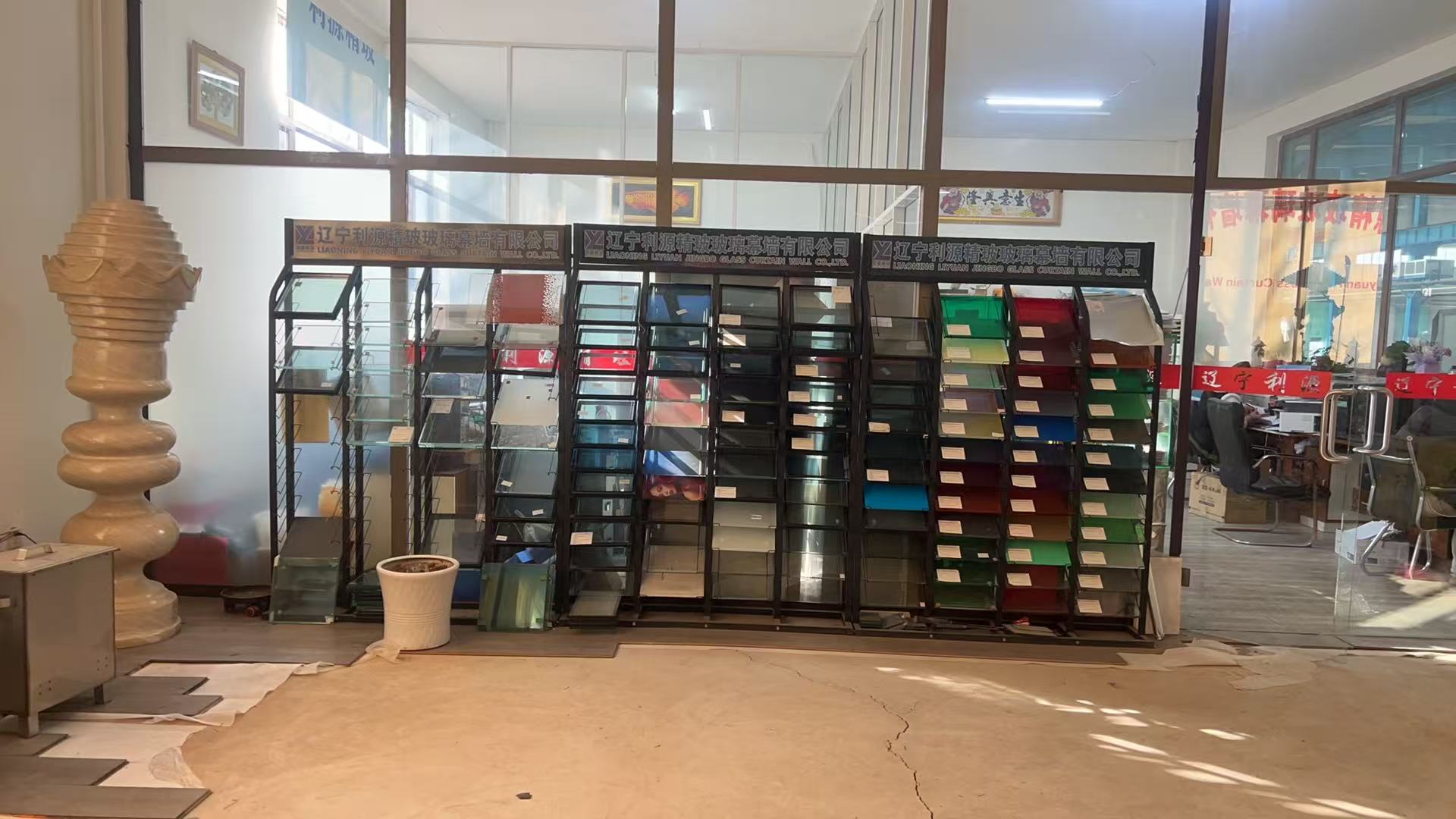 松原市工程玻璃批量采购玻璃幕墙 - 方案